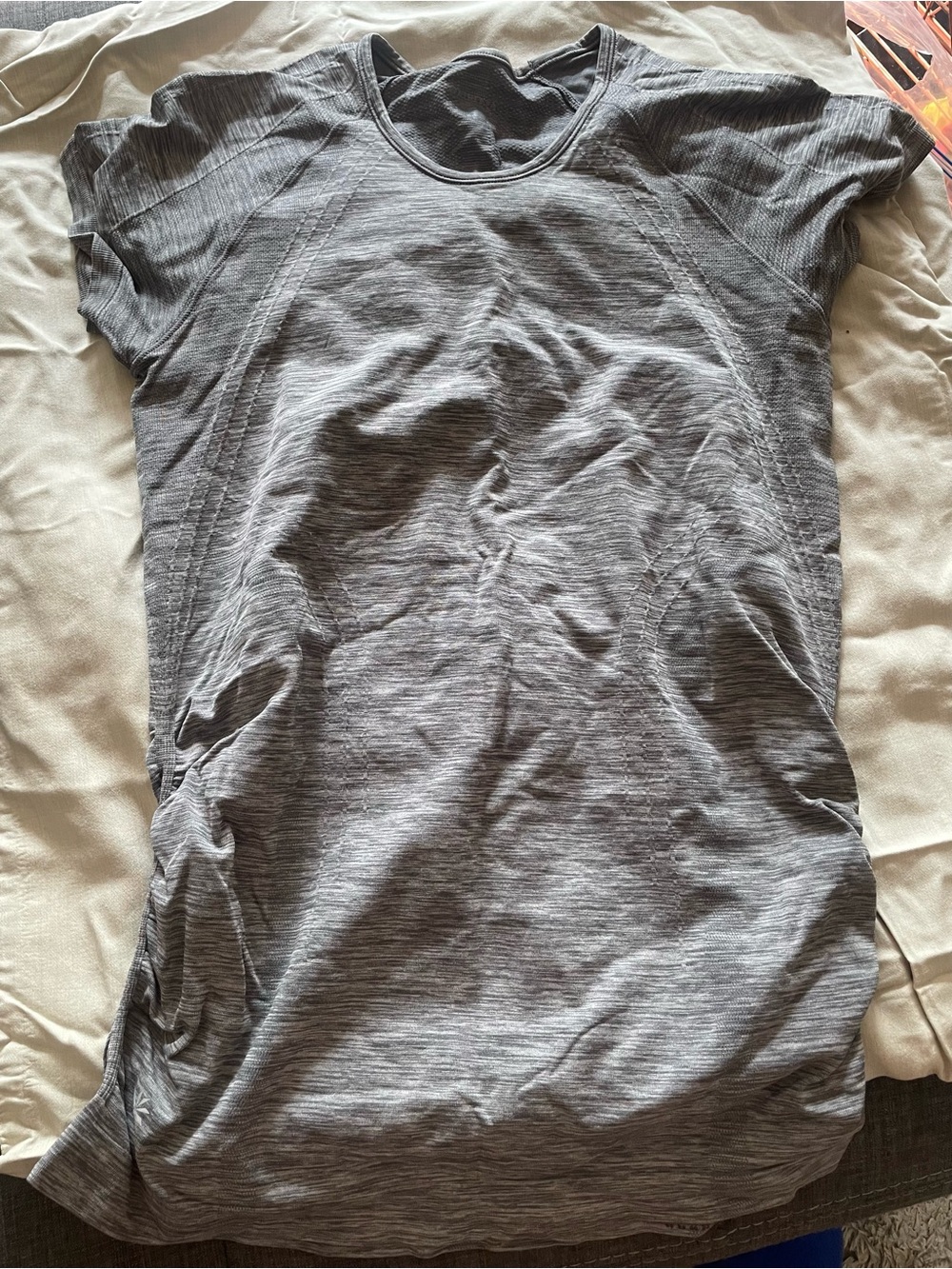 Athleta Women's Short Sleeve Crew Tee - Gray Heather